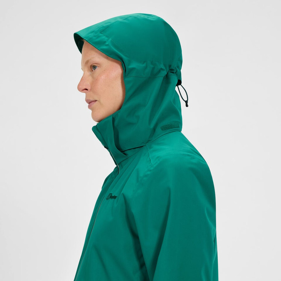 las mujeres deambulan interactivo de la chaqueta - verde berghaus