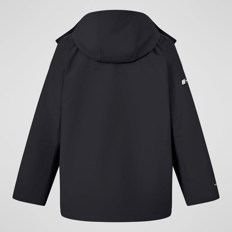unisex volcanismo parka - negro berghaus