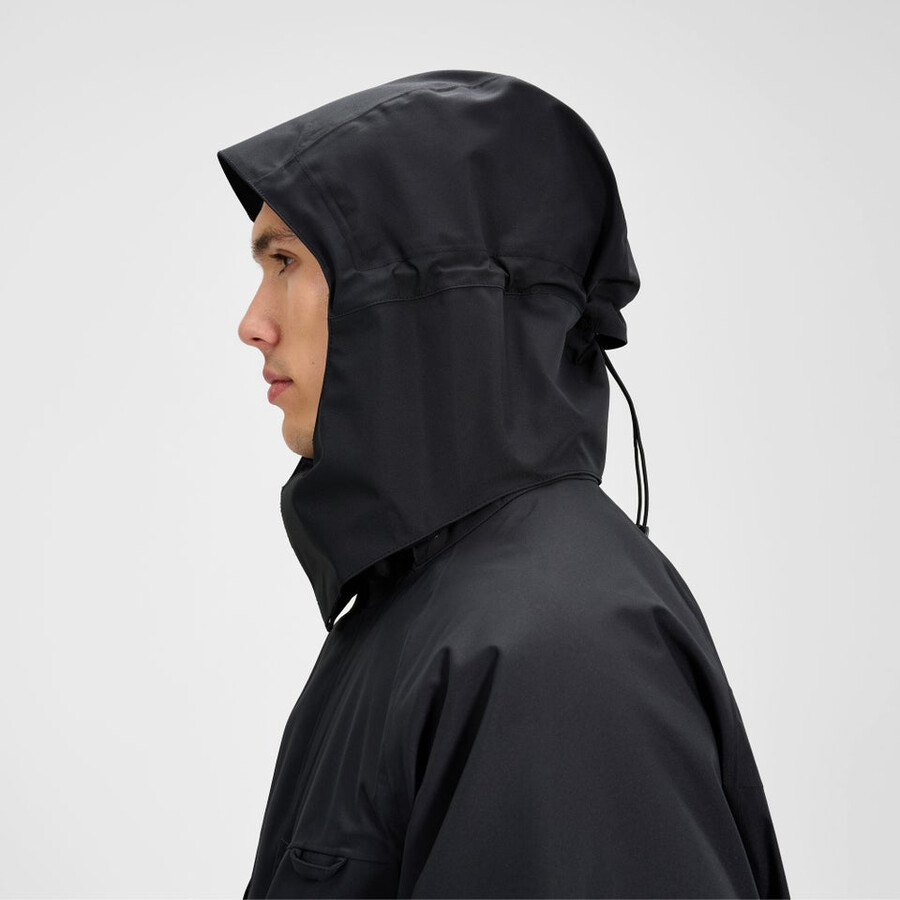 unisex volcanismo parka - negro berghaus