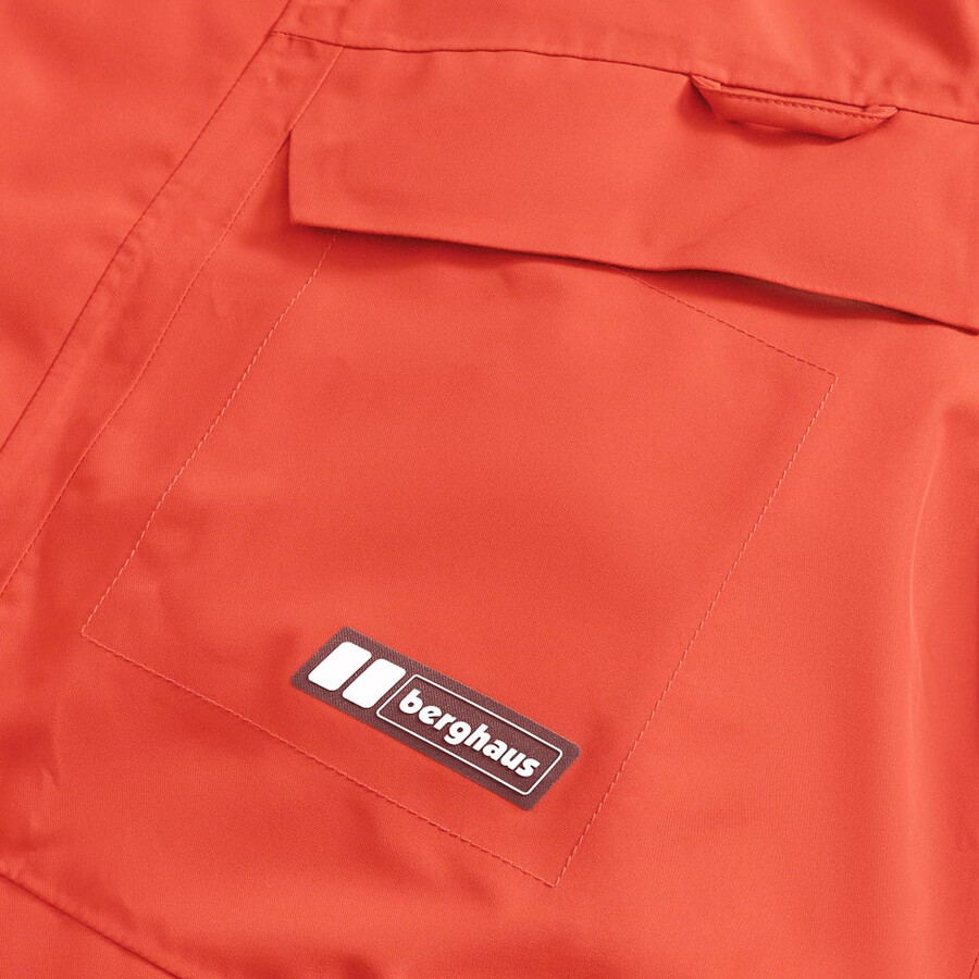 unisex volcanismo parka - naranja berghaus