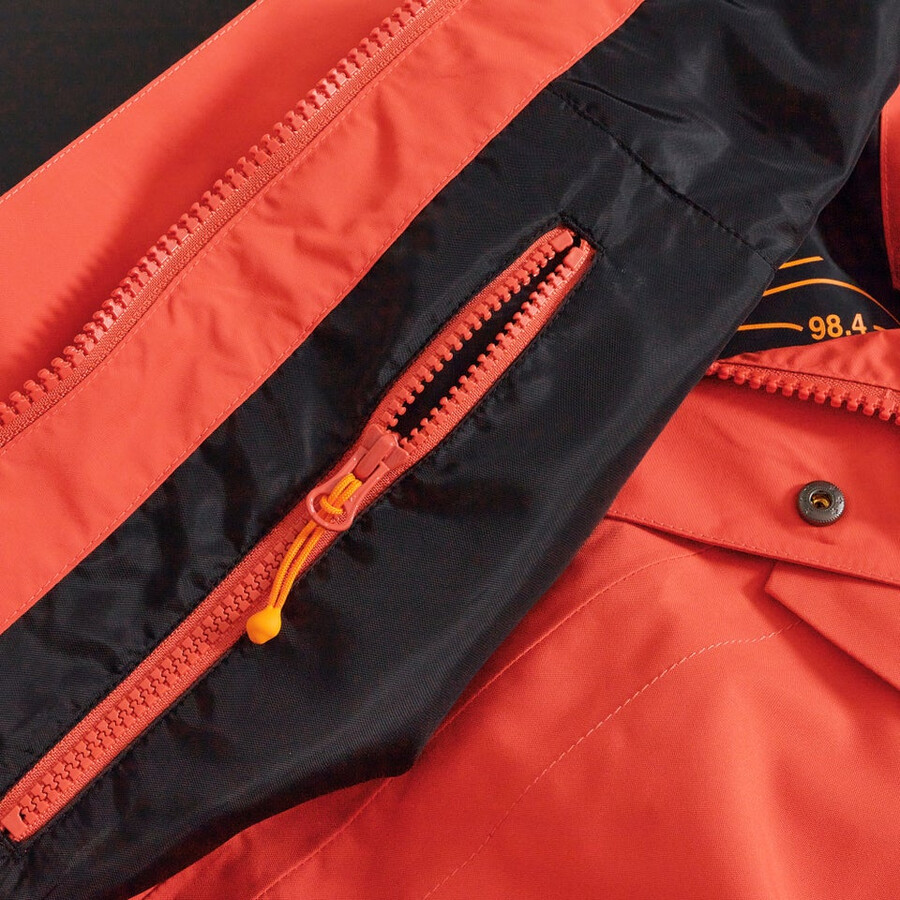 unisex volcanismo parka - naranja berghaus
