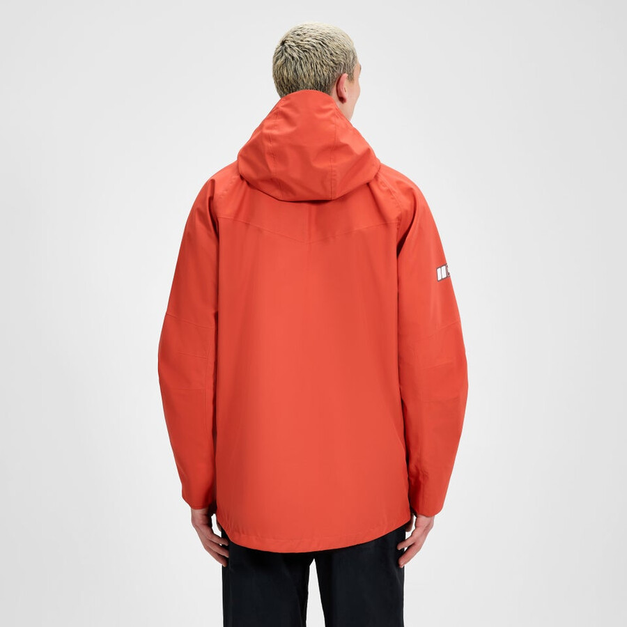 unisex volcanismo parka - naranja berghaus