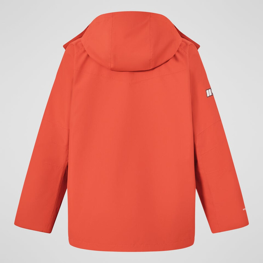 unisex volcanismo parka - naranja berghaus