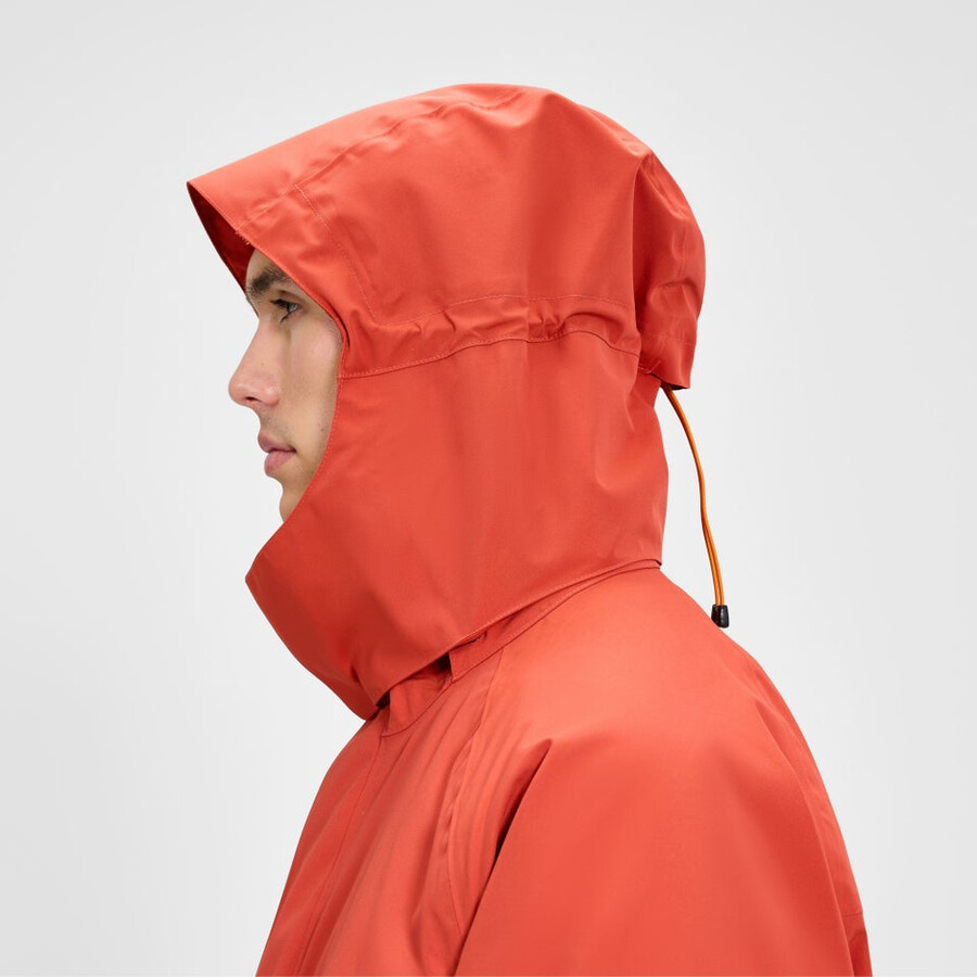 unisex volcanismo parka - naranja berghaus