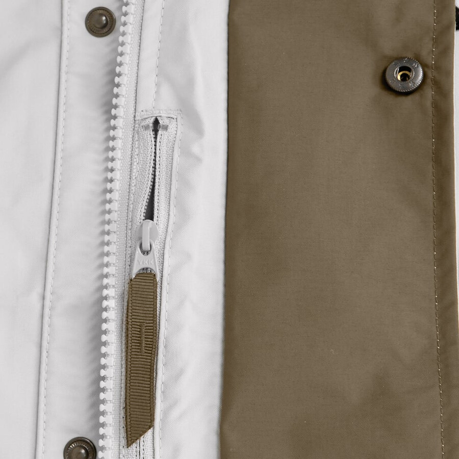 unisex meru la montaña gore-tex chaqueta marróngris berghaus