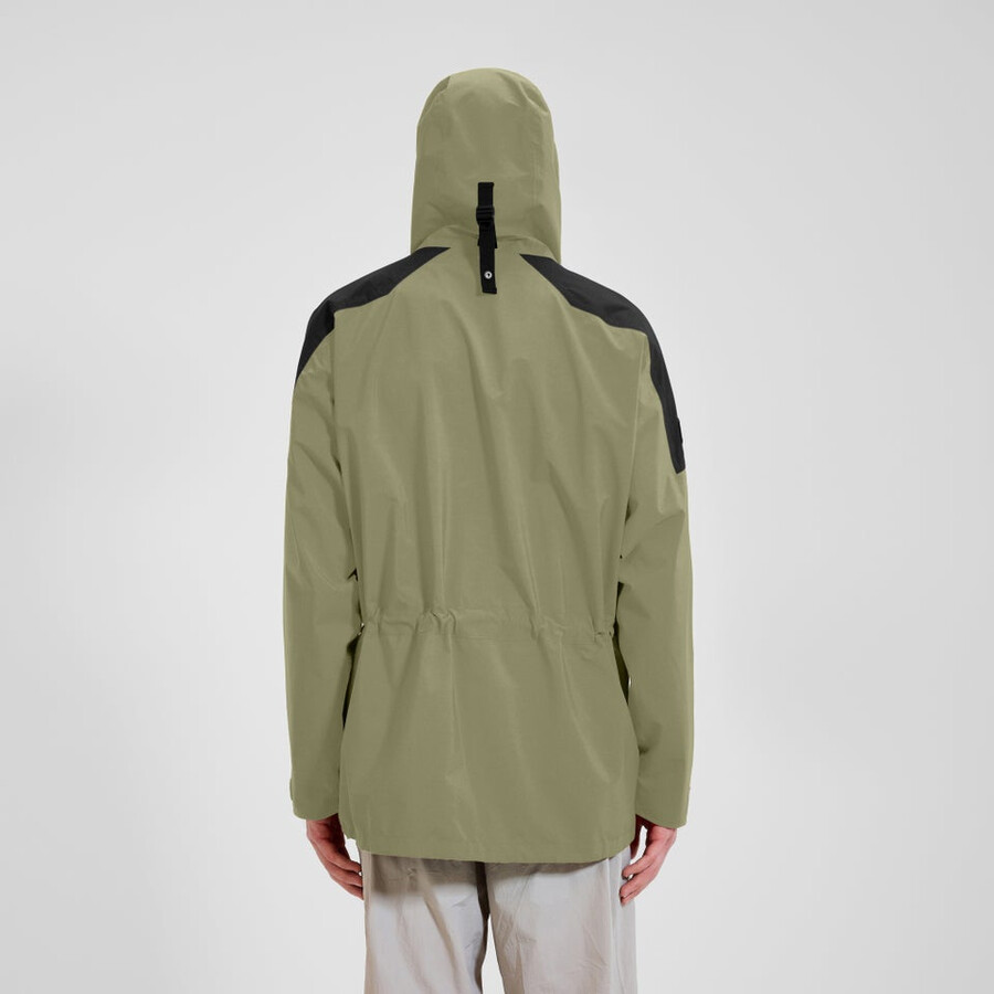 unisex meru la montaña gore-tex chaqueta - verdenegro berghaus