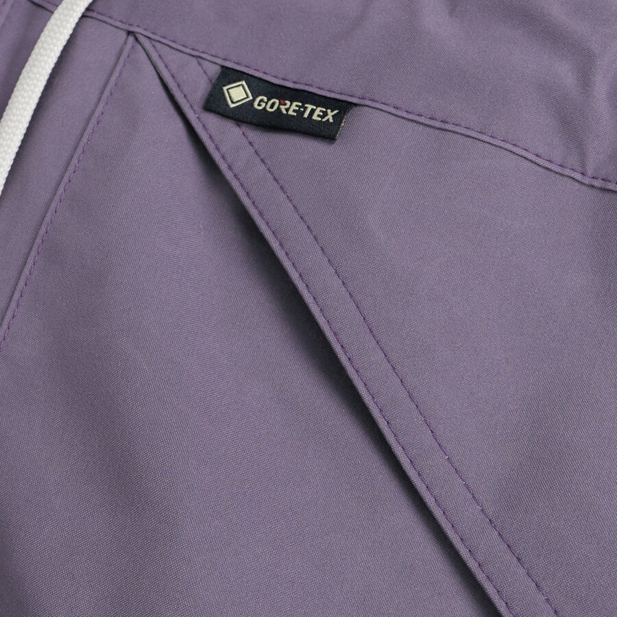 unisex meru la montaña gore-tex chaqueta púrpura gris berghaus