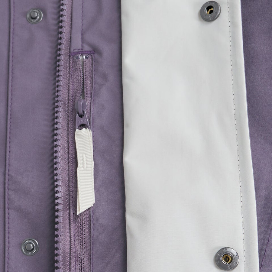unisex meru la montaña gore-tex chaqueta púrpura gris berghaus