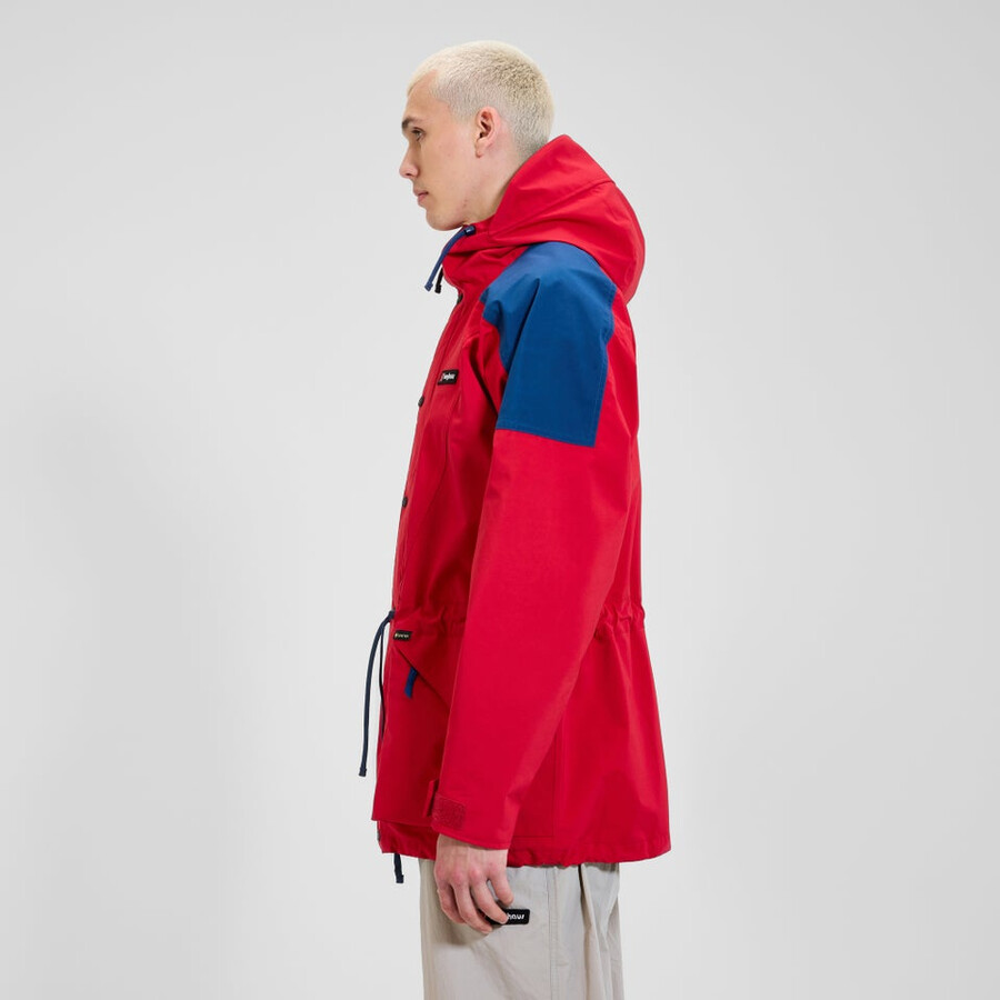 unisex meru la montaña chaqueta de gore-tex - rojoazul berghaus