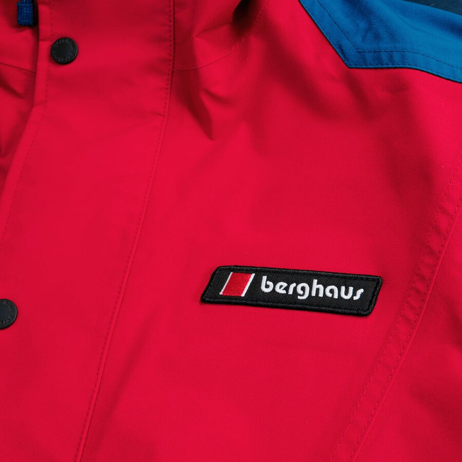 unisex meru la montaña chaqueta de gore-tex - rojoazul berghaus