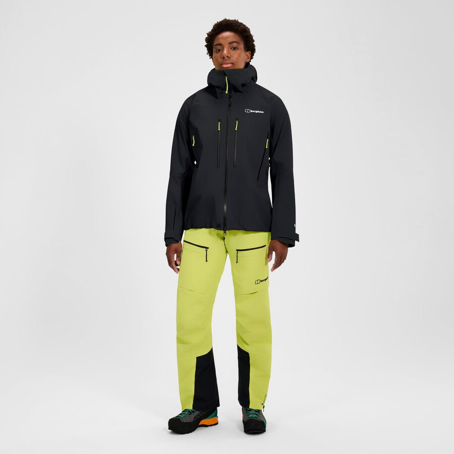 la mujer extrem vanguardia chaqueta de gore-tex - negro berghaus