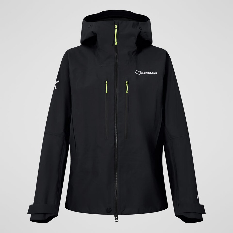la mujer extrem vanguardia chaqueta de gore-tex - negro berghaus