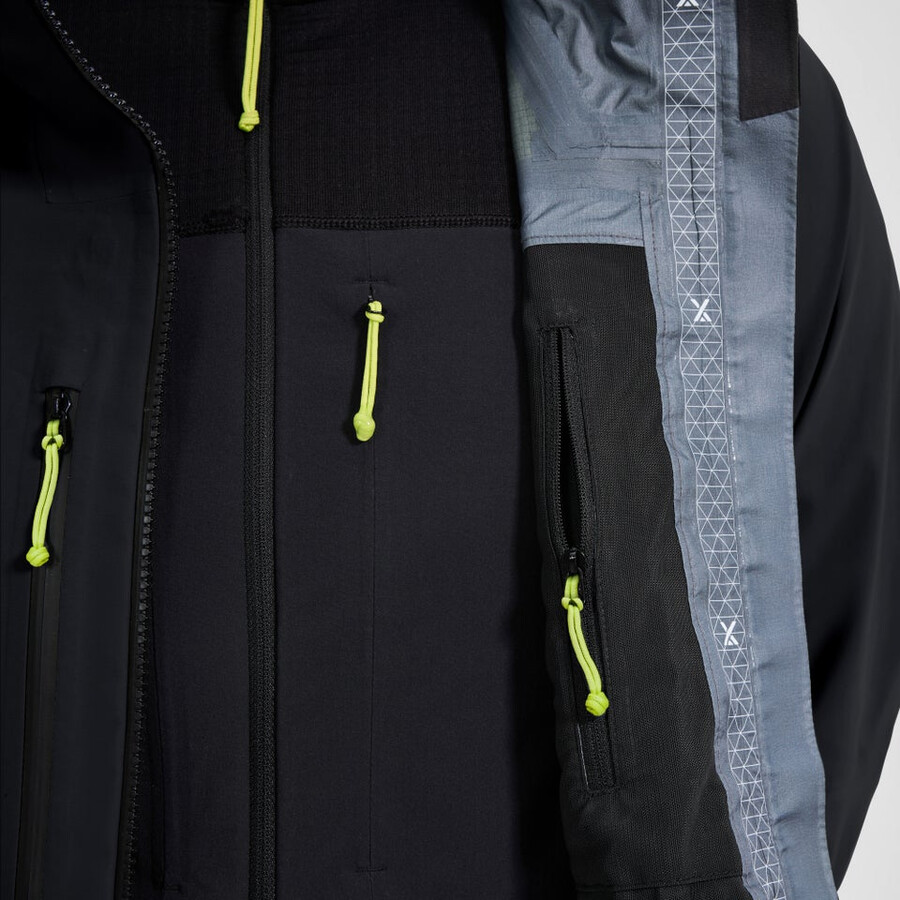 la mujer extrem vanguardia chaqueta de gore-tex - negro berghaus