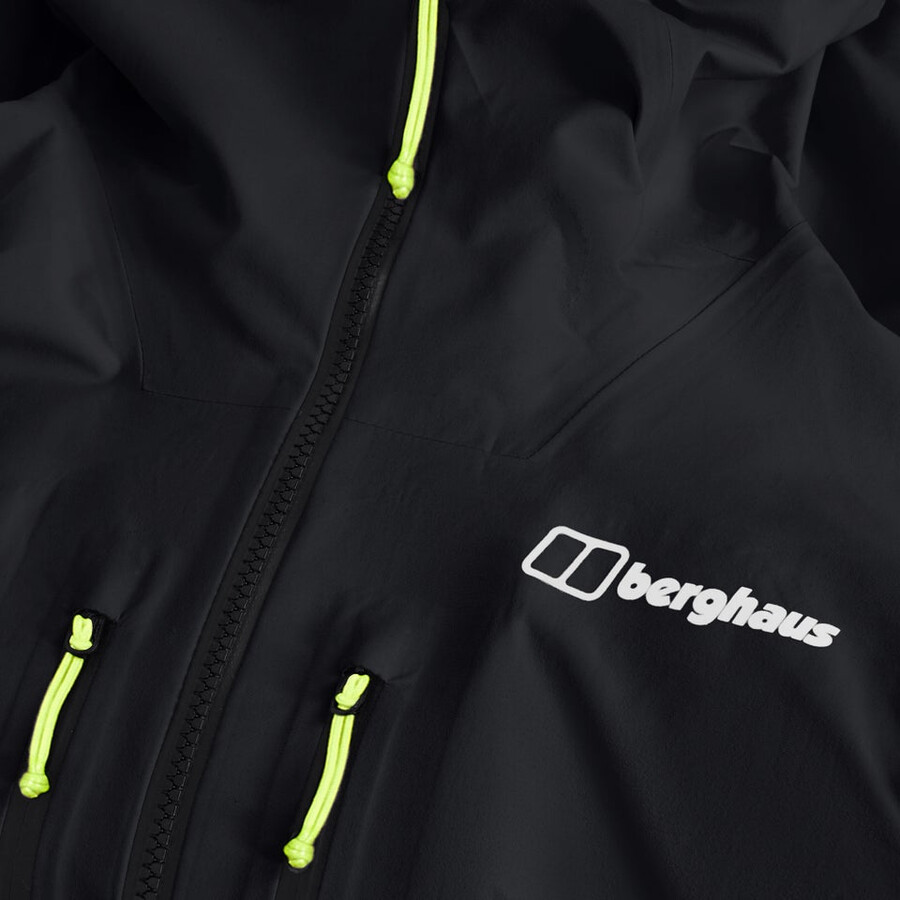 la mujer extrem vanguardia chaqueta de gore-tex - negro berghaus