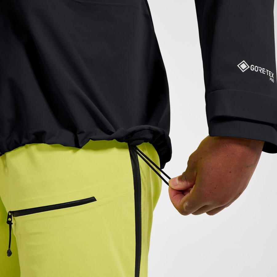 la mujer extrem vanguardia chaqueta de gore-tex - negro berghaus