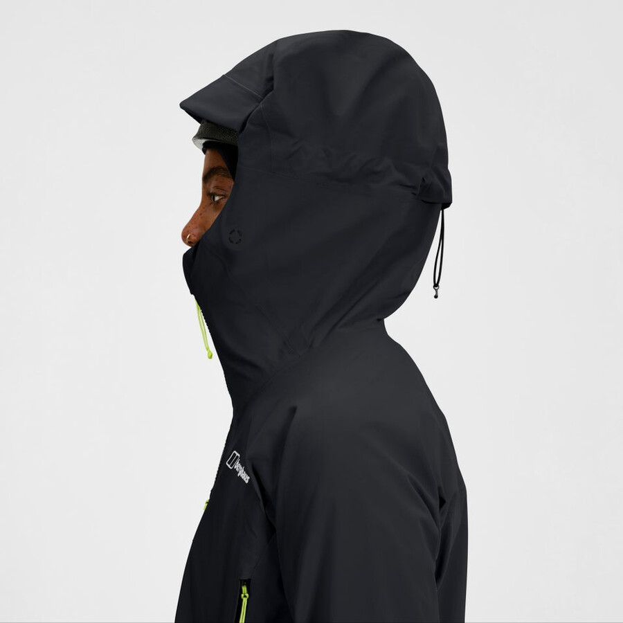 la mujer extrem vanguardia chaqueta de gore-tex - negro berghaus