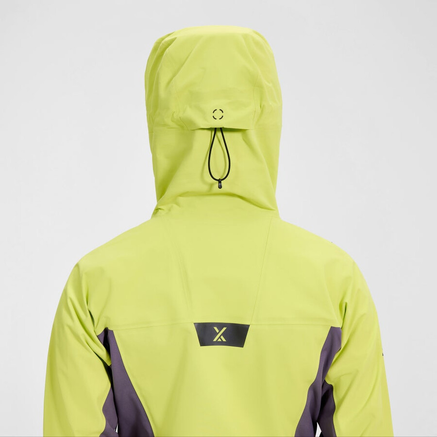 la mujer extrem vanguardia chaqueta de gore-tex - amarillopúrpura berghaus