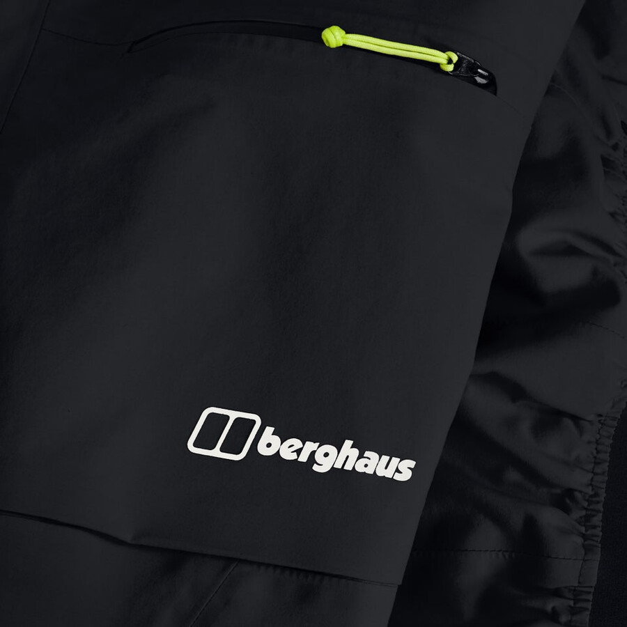 la mujer extrem vanguardia de gore-tex pantalones - negro berghaus
