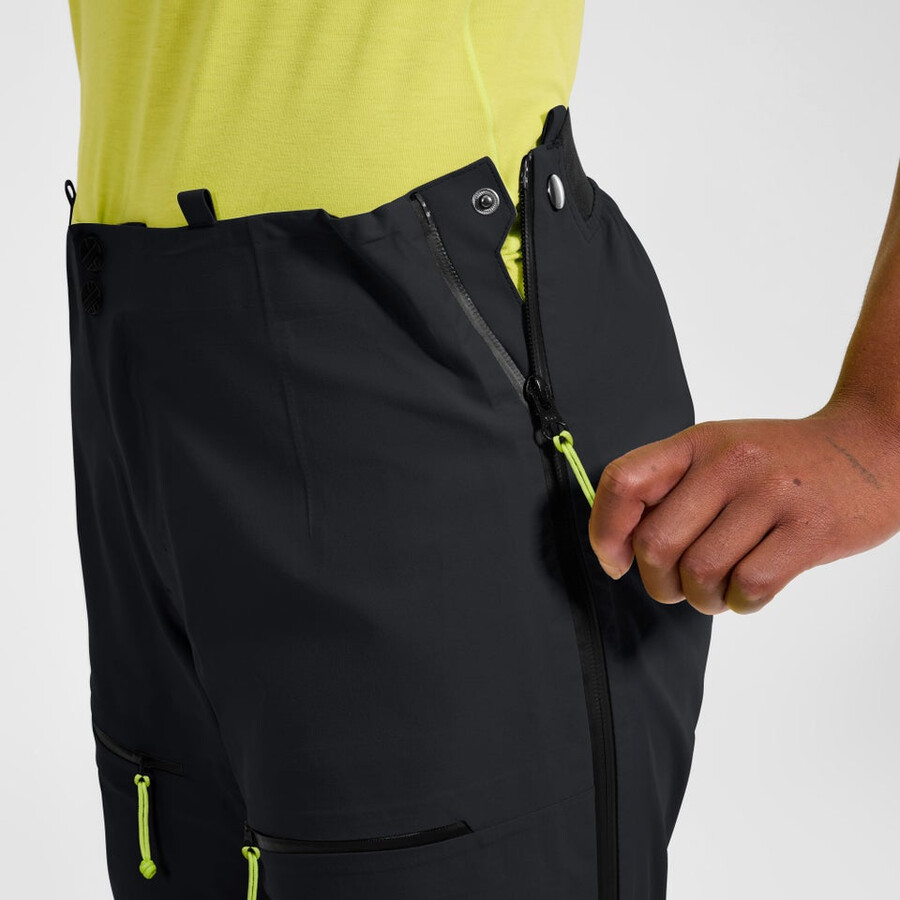 la mujer extrem vanguardia de gore-tex pantalones - negro berghaus