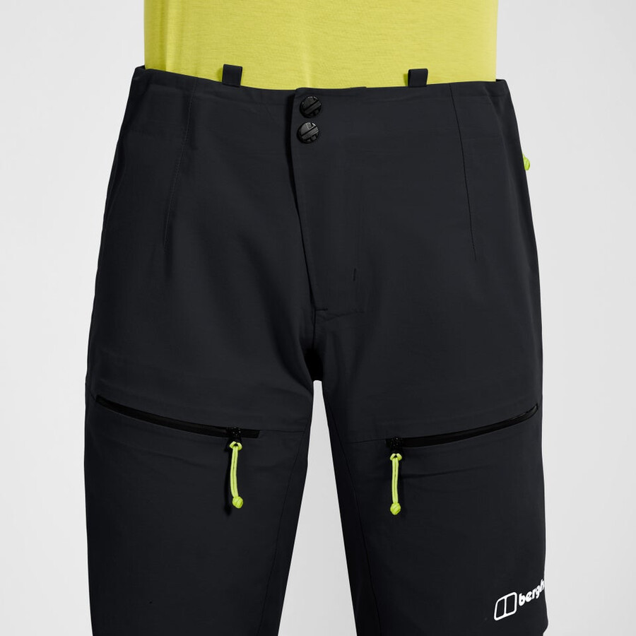 la mujer extrem vanguardia de gore-tex pantalones - negro berghaus