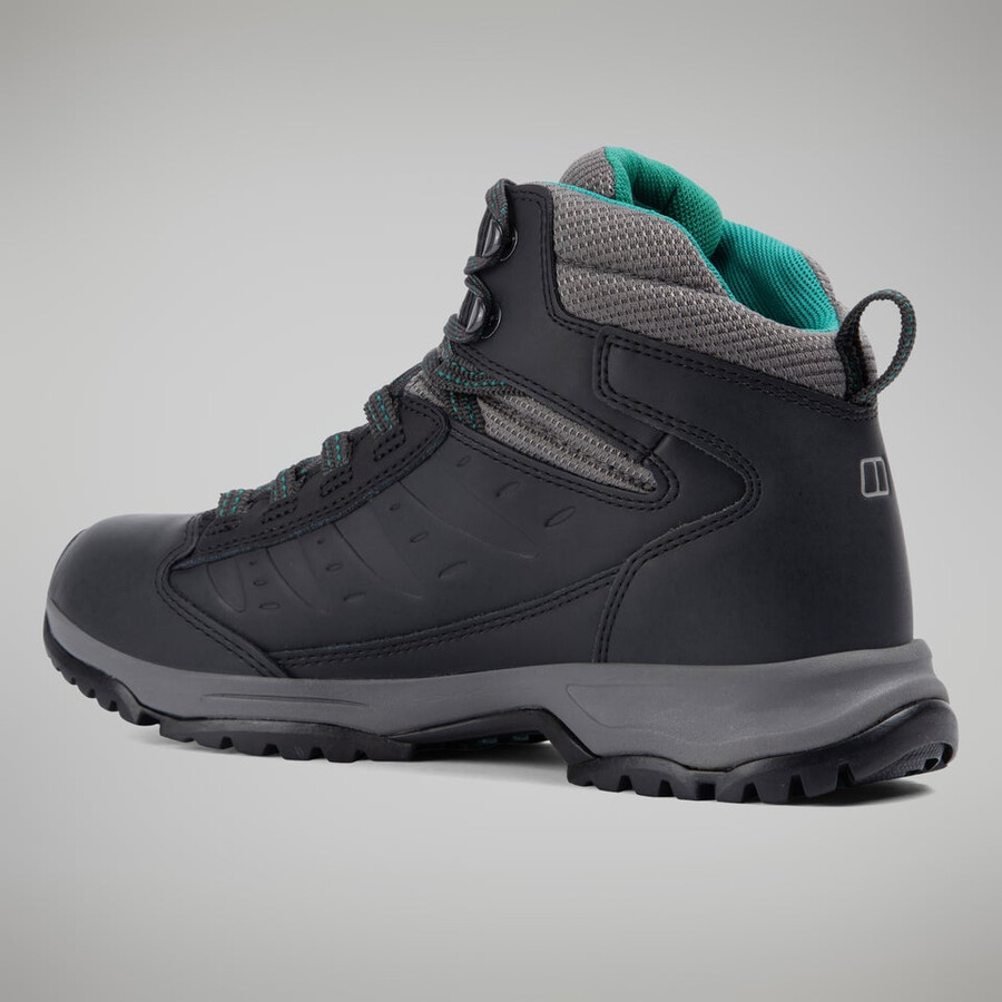 las mujeres del expeditor ridge 2.0 - negrogris oscuro berghaus