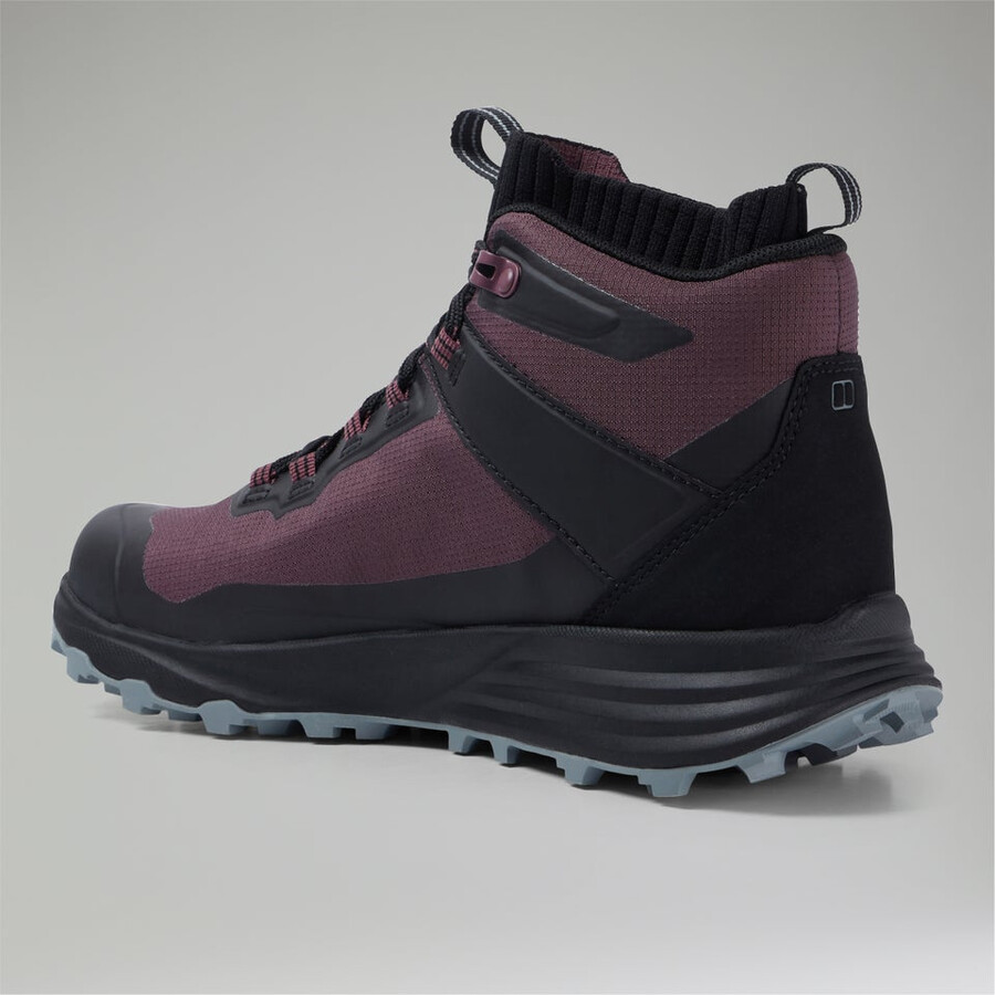 la mujer vc22 mid gore-tex - moradonegro berghaus