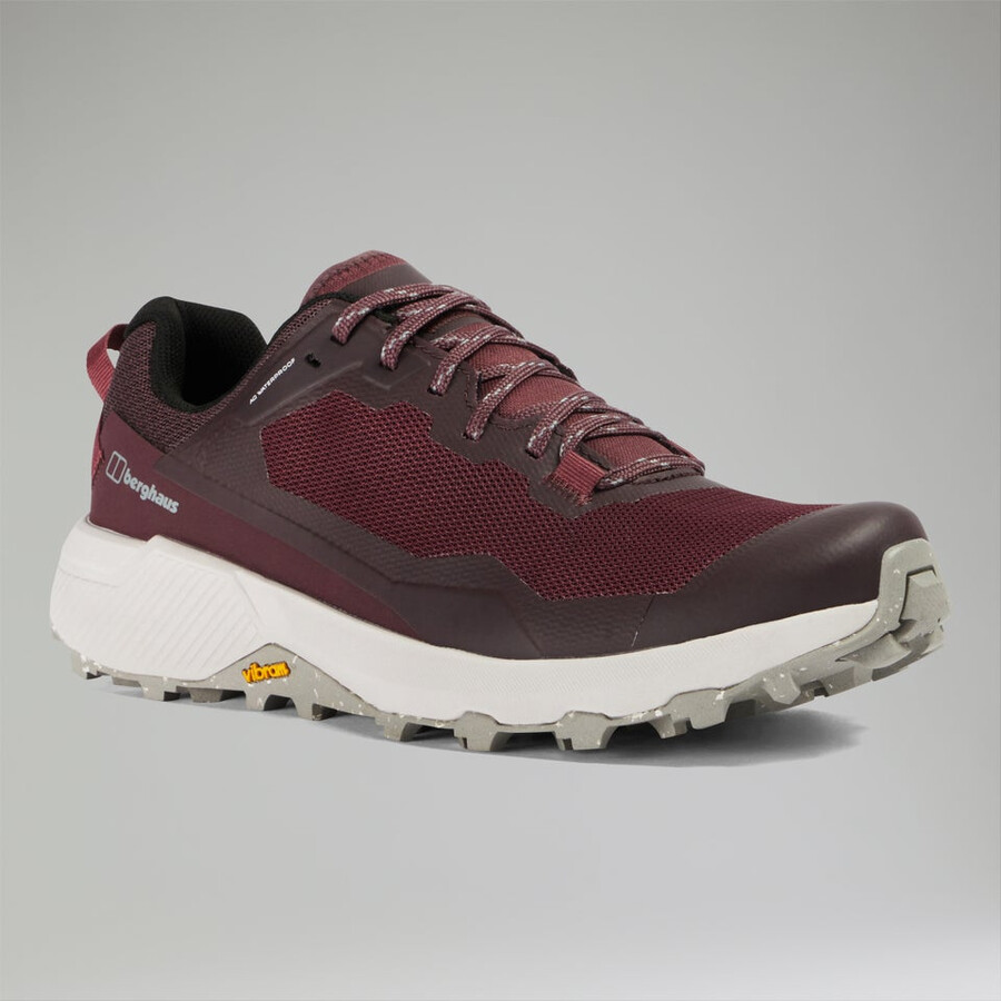 las mujeres de la revolución activo de zapatos de color púrpura oscuronegro berghaus