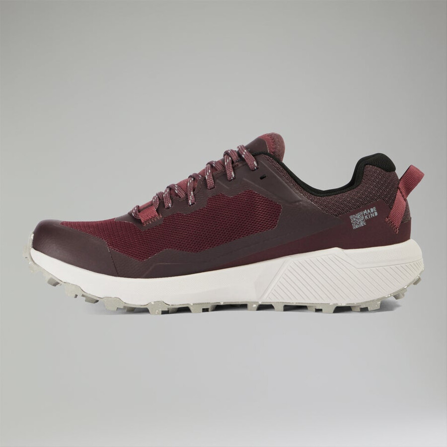 las mujeres de la revolución activo de zapatos de color púrpura oscuronegro berghaus